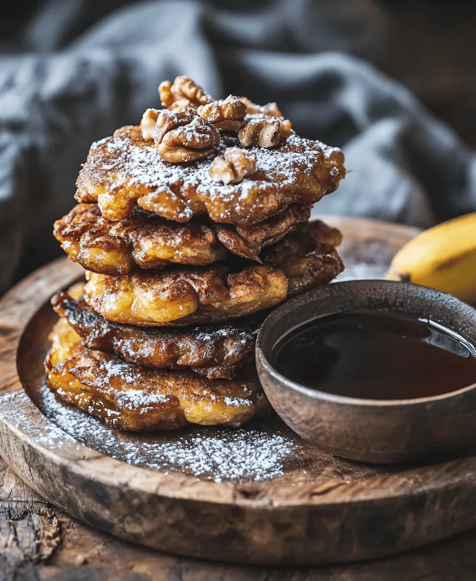 Banana fritters are a delightful treat that embody the perfect balance of sweetness and comfort, making them an irresistible snack or breakfast option. Originating from various culinary traditions worldwide, these fritters typically consist of ripe bananas mixed into a batter and then fried until golden brown. Their crispy exterior and soft, sweet interior create a satisfying contrast that appeals to both children and adults alike.