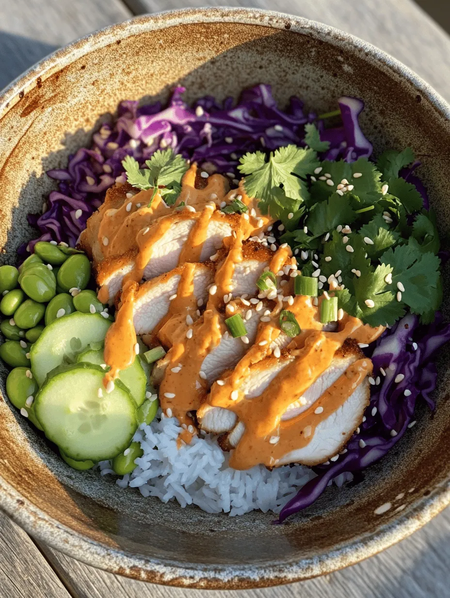 Bang Bang Chicken Bowls are a culinary masterpiece that combines the tender juiciness of chicken with the creamy, spicy allure of Bang Bang sauce. This dish has gained immense popularity for its bold flavors and vibrant presentation, making it a favorite among food enthusiasts and home cooks alike. The appeal of Bang Bang Chicken Bowls lies not only in their delicious taste but also in their versatility; they can be prepared quickly for a weeknight dinner or served as a satisfying lunch option, ensuring you enjoy a wholesome meal without spending hours in the kitchen.