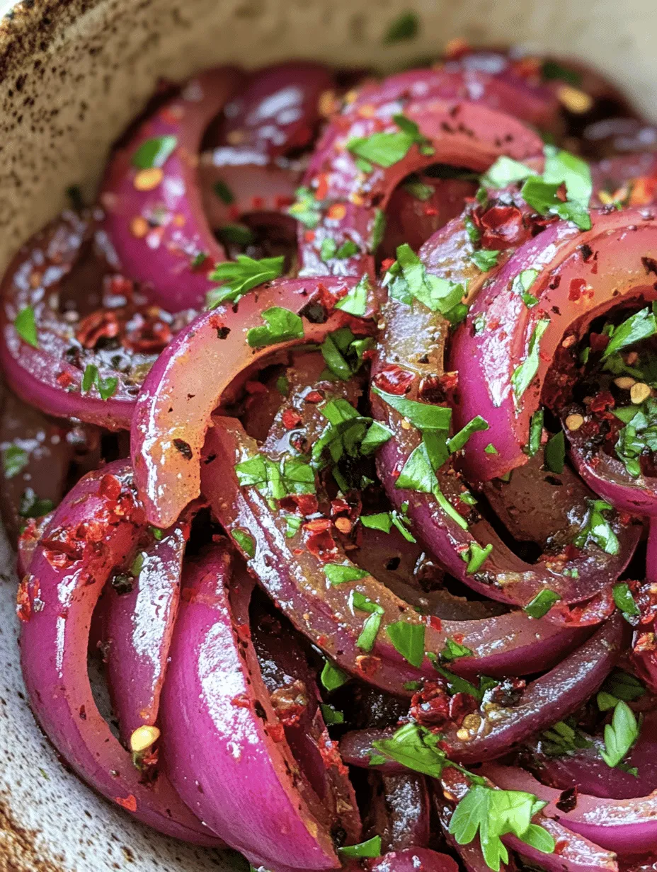 In the realm of culinary delights, few dishes can elevate a meal quite like Tangy Sumac Onions Delight. This vibrant, refreshing dish harnesses the power of simple ingredients to create a burst of flavor that complements a variety of cuisines. Whether served alongside grilled meats, as part of a mezze platter, or as a topping for sandwiches, this dish is a testament to how a few well-chosen ingredients can transform a meal.