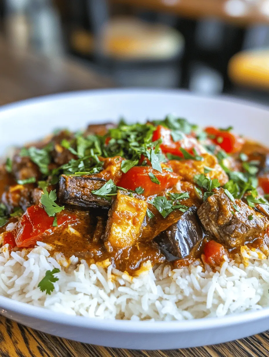 To create a delicious Khoresh Bademjan, the frying technique used for the eggplants and onions is crucial. Begin by slicing your eggplants into thick rounds, about 1-inch thick. Sprinkle them lightly with salt and allow them to sit for 20-30 minutes. This process, known as sweating, draws out excess moisture and bitterness from the eggplants, ensuring they fry beautifully and absorb less oil.