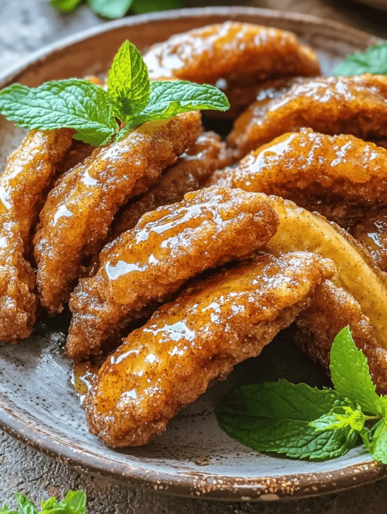 Fried bananas with cinnamon butter sauce are a delightful dessert that elevates the humble banana into a sensational treat. This dish combines the natural sweetness of ripe bananas with a rich, buttery sauce infused with warm cinnamon, creating a dessert that is as pleasing to the palate as it is to the eye. This easy-to-follow recipe is perfect for satisfying your sweet tooth or impressing guests at your next gathering. Whether served as a comforting evening snack or a show-stopping dessert at a dinner party, fried bananas with cinnamon butter sauce is sure to become a favorite in your household.