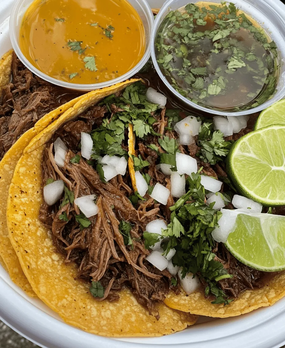 In recent years, Birria Tacos have skyrocketed in popularity, captivating food enthusiasts and taco lovers alike. Originally hailing from the vibrant region of Jalisco, Mexico, Birria Tacos have transitioned from traditional comfort food to a must-have dish across various culinary scenes. Their rich, savory flavors coupled with the satisfying crunch of a taco shell create an unparalleled dining experience that has people talking. What sets Birria Tacos apart from your average taco is their unique preparation and the depth of flavor they offer, thanks to a slow-cooked, spiced meat filling that is often served with a hearty broth for dipping.