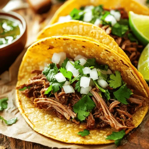 In recent years, Birria Tacos have skyrocketed in popularity, captivating food enthusiasts and taco lovers alike. Originally hailing from the vibrant region of Jalisco, Mexico, Birria Tacos have transitioned from traditional comfort food to a must-have dish across various culinary scenes. Their rich, savory flavors coupled with the satisfying crunch of a taco shell create an unparalleled dining experience that has people talking. What sets Birria Tacos apart from your average taco is their unique preparation and the depth of flavor they offer, thanks to a slow-cooked, spiced meat filling that is often served with a hearty broth for dipping.