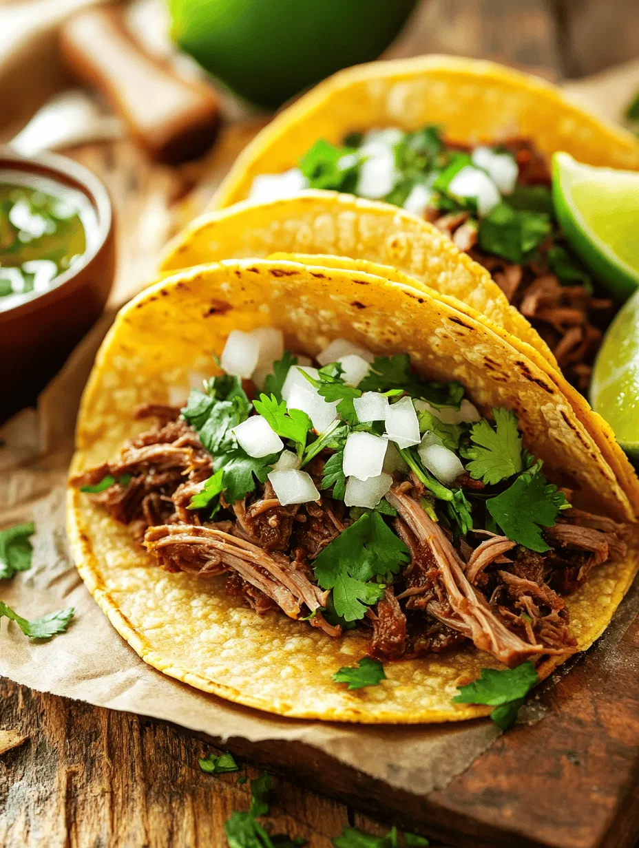 In recent years, Birria Tacos have skyrocketed in popularity, captivating food enthusiasts and taco lovers alike. Originally hailing from the vibrant region of Jalisco, Mexico, Birria Tacos have transitioned from traditional comfort food to a must-have dish across various culinary scenes. Their rich, savory flavors coupled with the satisfying crunch of a taco shell create an unparalleled dining experience that has people talking. What sets Birria Tacos apart from your average taco is their unique preparation and the depth of flavor they offer, thanks to a slow-cooked, spiced meat filling that is often served with a hearty broth for dipping.