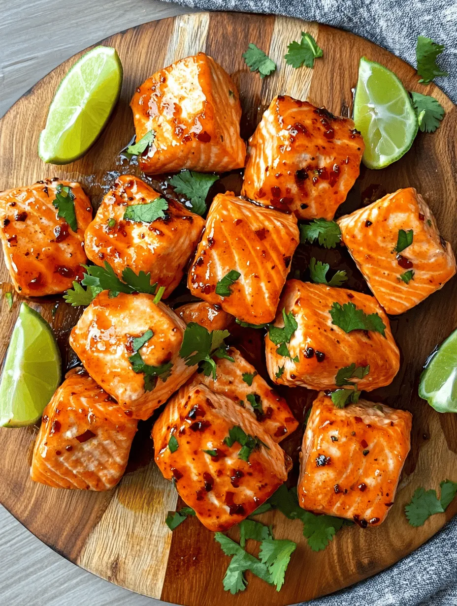 When embarking on your culinary adventure with Spicy Sweet Hot Honey Salmon Bites, the first step is to secure high-quality, fresh salmon. The type of salmon you choose can significantly impact the flavor and texture of your dish. Opt for wild-caught salmon rather than farmed when possible, as it tends to have a firmer texture and a more robust flavor. Fresh salmon should have a vibrant color and a mild, ocean-like aroma. Avoid any fillets that appear dull or have an overly fishy smell, as these are telltale signs of age.