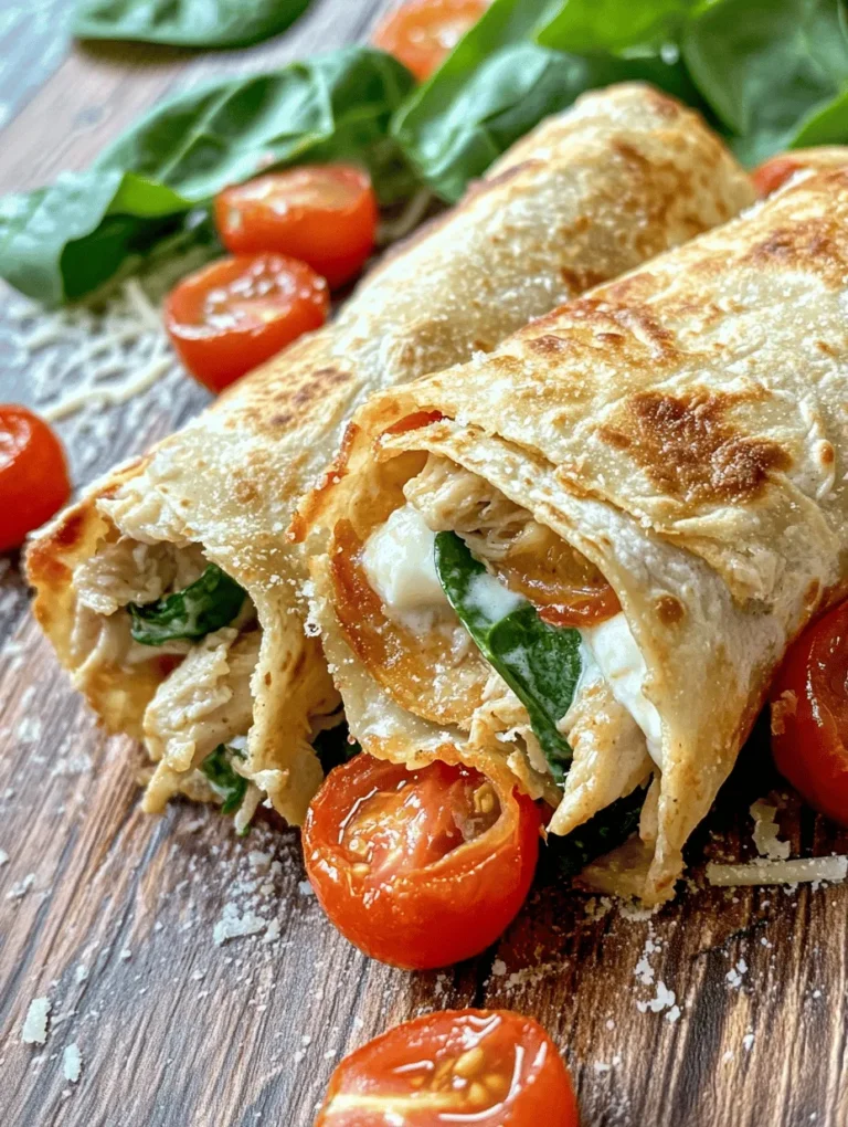 The magic of Cheesy Garlic Chicken Wraps lies in their carefully selected ingredients. Each component plays a crucial role in creating the delightful fusion of flavors and textures that make these wraps so irresistible. Let's take a closer look at what you’ll need to create this savory dish.