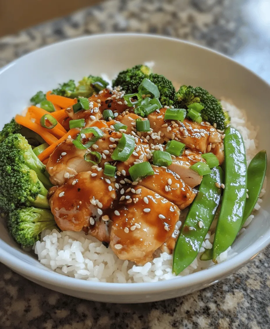The Teriyaki Chicken Rice Bowl is a beloved dish that combines tender, flavorful chicken with a vibrant assortment of vegetables, all served over a bed of fluffy rice. Originating from Japan, teriyaki translates to “grilled” or “broiled” in reference to the cooking method used for the chicken, while the term also encompasses the rich, glossy sauce that defines this dish. The origins of teriyaki can be traced back to the 17th century, when Japanese cooks began to experiment with grilling meat and glazing it with a sweet soy-based sauce. Today, the Teriyaki Chicken Rice Bowl has transcended its traditional roots, becoming a staple in kitchens around the world.