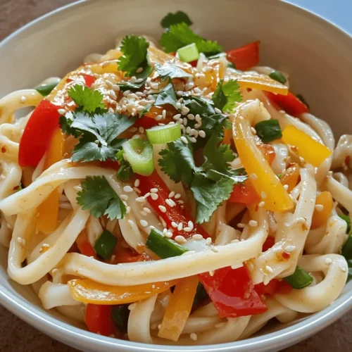 In today's fast-paced world, where every minute counts, the quest for quick yet delicious meals has never been more important. Enter Spicy 10-Minute Chili Oil Udon Noodles, a dish that perfectly encapsulates this need. This vibrant and flavorful meal not only satisfies your hunger in mere minutes but also tantalizes your taste buds with a spicy kick. The combination of chewy udon noodles and aromatic chili oil creates a symphony of flavors that will impress even the most discerning palates.