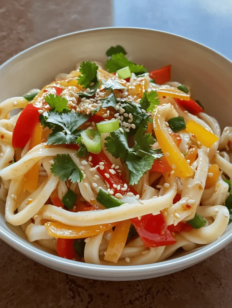 In today's fast-paced world, where every minute counts, the quest for quick yet delicious meals has never been more important. Enter Spicy 10-Minute Chili Oil Udon Noodles, a dish that perfectly encapsulates this need. This vibrant and flavorful meal not only satisfies your hunger in mere minutes but also tantalizes your taste buds with a spicy kick. The combination of chewy udon noodles and aromatic chili oil creates a symphony of flavors that will impress even the most discerning palates.