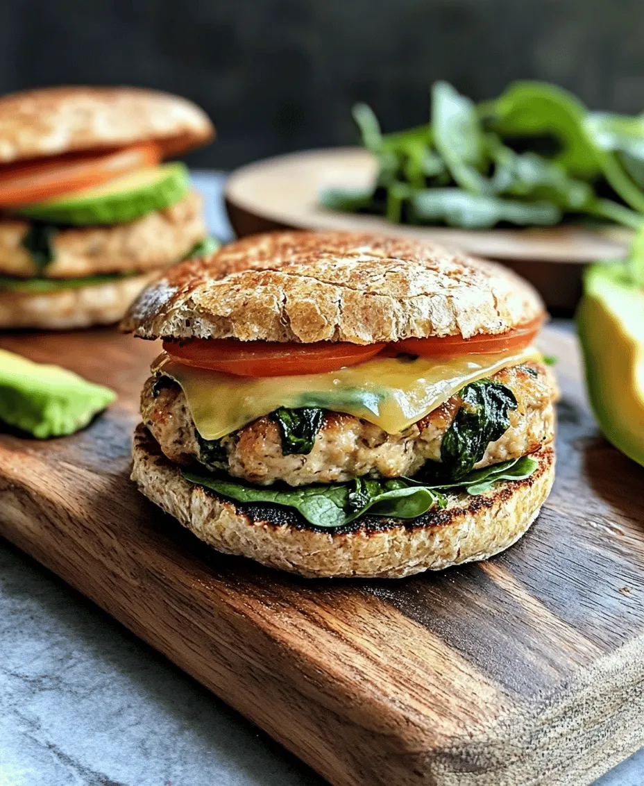 The modern diner is increasingly aware of their food choices, gravitating towards dishes that are not only flavorful but also packed with nutrients. The shift towards healthier eating is evident in the popularity of lean proteins, fresh vegetables, and creative twists on classic recipes. This White Cheddar and Spinach Chicken Burger is a perfect embodiment of this trend, appealing to health-conscious individuals and flavor enthusiasts alike.