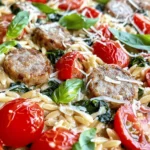 In the realm of comfort food, few dishes can rival the warmth and satisfaction delivered by a creamy chicken sausage orzo skillet. This delightful one-pan meal combines savory chicken sausage, tender orzo pasta, and a medley of colorful vegetables—all enveloped in a rich, creamy sauce that promises to tantalize your taste buds. Perfect for a weeknight dinner, this recipe not only caters to the cravings for rich flavors but also offers a nutritious balance that families, busy professionals, and culinary enthusiasts will appreciate.