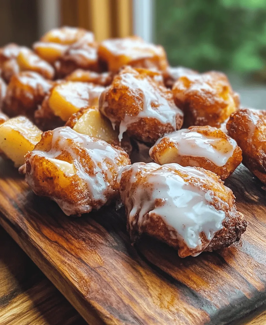 Apple fritter bites are the perfect blend of sweet, fruity goodness and comforting warmth, making them an irresistible treat for dessert lovers everywhere. These delightful morsels encapsulate the essence of autumn with their cozy flavors, and their popularity spans generations. Whether enjoyed at a festive gathering or as an indulgent snack with your afternoon coffee, apple fritter bites offer a delightful escape from the ordinary.