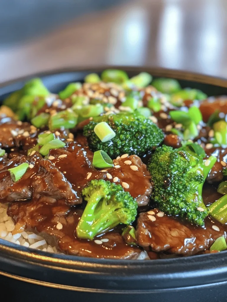 To create a Sizzling Chinese Beef and Broccoli Feast that stands out, it’s essential to focus on the core ingredients. Each component contributes to the overall flavor and texture of the dish, making the selection and preparation of these ingredients crucial.