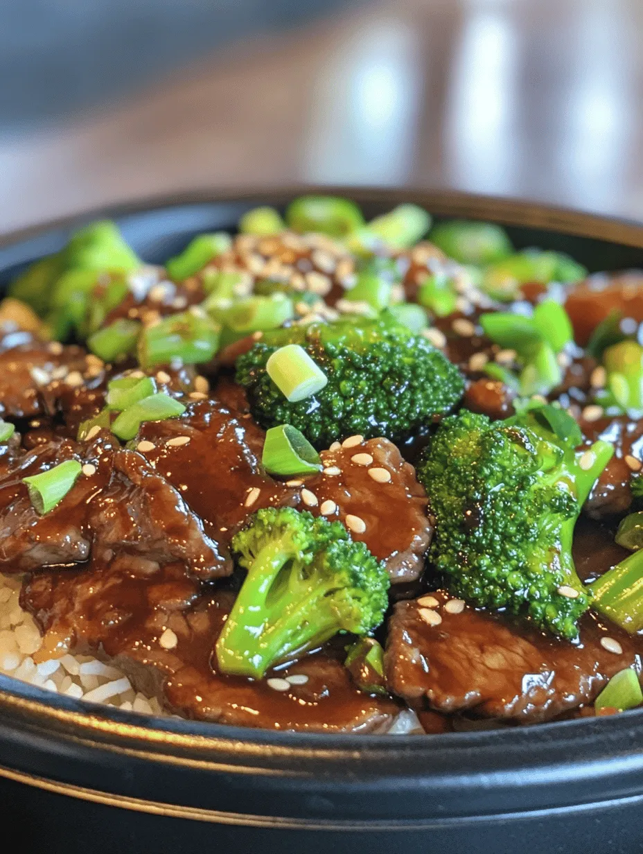 To create a Sizzling Chinese Beef and Broccoli Feast that stands out, it’s essential to focus on the core ingredients. Each component contributes to the overall flavor and texture of the dish, making the selection and preparation of these ingredients crucial.