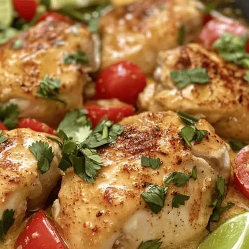 Brazilian cuisine is a vibrant tapestry of flavors, colors, and textures, deeply influenced by its diverse cultures and rich history. From the savory stews of the Amazon to the spicy dishes of Bahia, Brazilian food showcases a delightful blend of indigenous, African, and European culinary traditions. One dish that encapsulates this fusion of flavors is Spicy Brazilian Coconut Chicken—a dish that not only tantalizes the taste buds but also warms the soul.