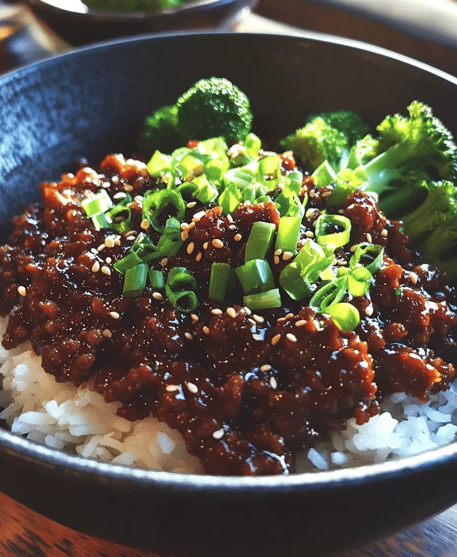 Creating a delicious Korean Ground Beef Bowl starts with selecting the right ingredients. Each component plays a vital role in building the dish's flavor profile. Let’s dive into the essential ingredients that make this recipe shine.