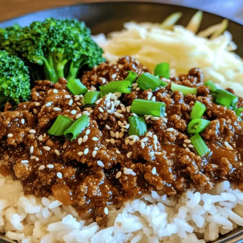 Creating a delicious Korean Ground Beef Bowl starts with selecting the right ingredients. Each component plays a vital role in building the dish's flavor profile. Let’s dive into the essential ingredients that make this recipe shine.
