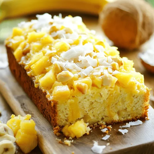 Banana bread has earned its place as a beloved staple in kitchens around the globe. Its versatility allows it to be enjoyed as a breakfast item, a snack, or even a dessert. Often characterized by its moist texture and rich flavor, banana bread can be customized in countless ways to suit different tastes and dietary preferences. One delightful variation that stands out is the Tropical Bliss Hawaiian Banana Bread. This recipe infuses the traditional banana bread with a unique tropical twist, transporting your taste buds straight to a sunny paradise.