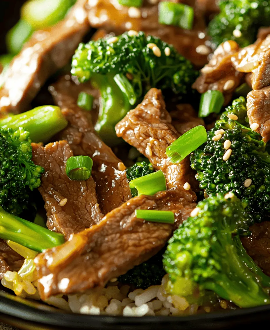 Stir-fried dishes have long held a cherished place in Chinese cuisine, celebrated for their vibrant flavors, quick preparation, and delightful textures. The technique of stir-frying allows for the preservation of the natural essence of ingredients while infusing them with rich flavors from sauces and aromatics. Among the myriad of stir-fry recipes, one stands out for its simplicity and depth of flavor: Chinese Beef and Broccoli. This dish showcases a harmonious blend of tender beef and crisp broccoli, all enveloped in a savory sauce that tantalizes the taste buds.
