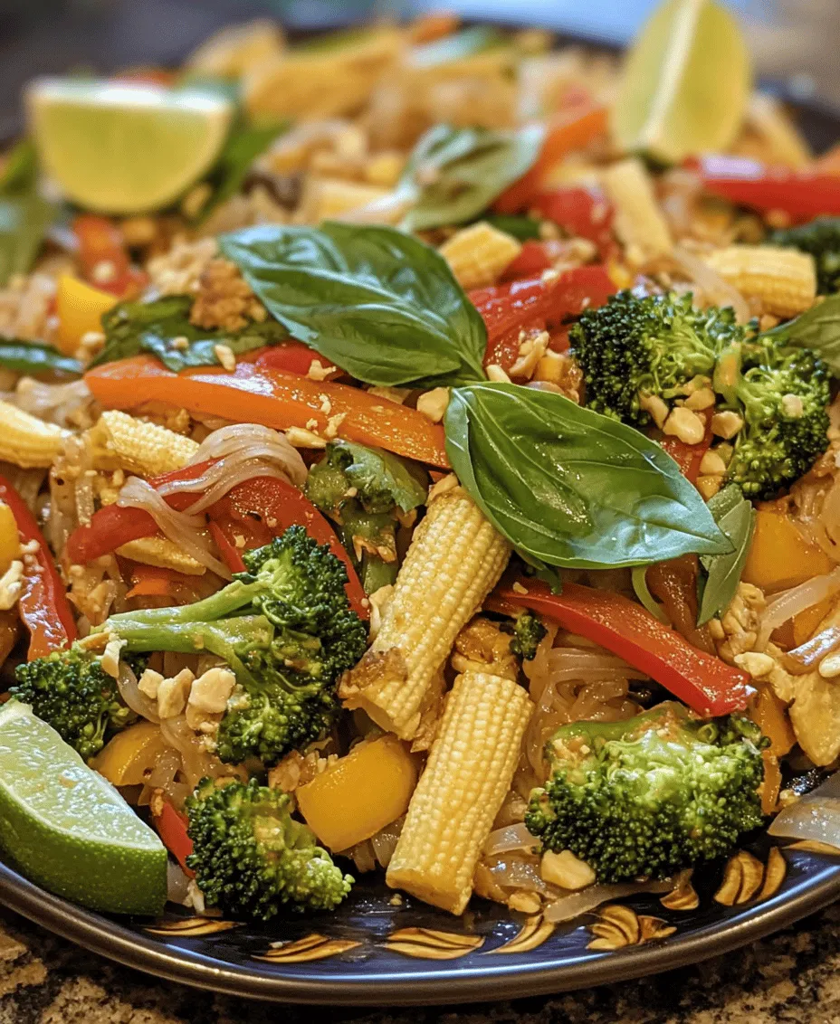 Thai cuisine is a vibrant tapestry woven from a multitude of flavors, textures, and aromas. Renowned for its ability to balance sweet, salty, sour, and spicy elements, it delivers a culinary experience that is both exciting and satisfying. Among the many dishes that exemplify this balance is <strong>Drunken Noodles</strong>, or <strong>Pad Kee Mao</strong>—a popular stir-fried noodle dish that has captured the hearts and palates of food lovers around the globe. The name “Drunken Noodles” evokes intrigue, with various tales attributing its origins to the late-night cravings of intoxicated revelers seeking a hearty meal.” /></p>
</p>
<h3>Sauce Mixing: Achieving the Perfect Balance of Sweet, Salty, and Umami</h3>
</p>
<p>Creating the ideal sauce for your Drunken Noodles is crucial to achieving that authentic flavor profile that makes this dish irresistible. The sauce typically consists of soy sauce, oyster sauce, and a hint of sugar, which together create a harmonious blend of sweet, salty, and umami flavors.</p>
</p>
<p>To mix your sauce, start with:</p>
</p>
<p>– <strong>3 tablespoons of soy sauce</strong>: This serves as the salty base.</p>
<p>– <strong>2 tablespoons of oyster sauce</strong>: It adds depth and a savory umami kick.</p>
<p>– <strong>1 tablespoon of sugar</strong>: You can opt for brown sugar for a more caramelized flavor.</p>
<p>– <strong>1 tablespoon of chili sauce</strong>: For a hint of heat and acidity, which balances the sweetness.</p>
<p>– <strong>1 teaspoon of lime juice</strong>: Freshly squeezed to add brightness.</p>
</p>
<p>Combine these ingredients in a small bowl and whisk them together until the sugar dissolves completely. This sauce will not only coat the noodles but also infuse each ingredient with flavor, ensuring that every bite is a delightful explosion of taste.</p>
</p>
<h3>Stir-Frying Techniques: Best Practices for Even Cooking</h3>
</p>
<p>Stir-frying is an art that requires attention to detail to achieve that perfect texture and taste. Here are best practices to ensure even cooking:</p>
</p>
<p>1. <strong>Preheat your wok or skillet</strong>: Ensure it’s hot before adding oil. This helps to sear the ingredients quickly, locking in flavors and preventing them from becoming soggy.</p>
</p>
<p>2. <strong>Use the right oil</strong>: Opt for oils with high smoke points, such as vegetable or peanut oil, to withstand the heat of stir-frying.</p>
</p>
<p>3. <strong>Cook in batches</strong>: If your wok is crowded, the heat will disperse, and ingredients will steam instead of fry. Cook proteins and vegetables in small batches if necessary.</p>
</p>
<p>4. <strong>Keep everything moving</strong>: Stir continuously to avoid burning and ensure even cooking. Use a spatula to toss the ingredients quickly around the pan.</p>
</p>
<p>5. <strong>Add ingredients in stages</strong>: Start with proteins, then add denser vegetables like carrots or broccoli, followed by softer vegetables such as bell peppers and finally the noodles. This ensures that each component is cooked perfectly.</p>
</p>
<h3>Combining Ingredients: Ensuring Every Bite is Flavorful</h3>
</p>
<p>Once your proteins and vegetables are perfectly cooked, it’s time to combine everything with the noodles and sauce. Here’s how to do it for maximum flavor:</p>
</p>
<p>1. <strong>Add the cooked proteins</strong>: Transfer your stir-fried meat or tofu back into the pan with the vegetables.</p>
</p>
<p>2. <strong>Introduce the noodles</strong>: If using fresh noodles, they only need to be heated through. If using dried noodles, make sure they are cooked and drained well to prevent excess moisture.</p>
</p>
<p>3. <strong>Pour in the sauce</strong>: Drizzle your pre-mixed sauce over the entire stir-fry. Toss everything together using tongs or a spatula, ensuring the noodles are coated thoroughly and the sauce is evenly distributed.</p>
</p>
<p>4. <strong>Finish with fresh basil</strong>: Just before serving, toss in a handful of fresh basil leaves. The residual heat from the dish will wilt the basil slightly, releasing its aromatic oils and enhancing the overall flavor.</p>
</p>
<h3>Final Touches: Importance of Freshness with Basil and Lime</h3>
</p>
<p>Fresh herbs and a squeeze of lime can transform your Drunken Noodles from good to extraordinary. The basil not only adds a burst of flavor but also a delightful aroma that complements the dish.</p>
</p>
<p>To serve, squeeze fresh lime juice over the noodles just before eating. This acidity cuts through the richness of the sauce and balances the flavors, enhancing the overall enjoyment. Garnish your dish with additional lime wedges and a sprinkle of crushed peanuts or sesame seeds for added crunch.</p>
</p>
<h3>Flavor Variations and Customizations</h3>
</p>
<p>One of the best aspects of Drunken Noodles is their versatility. Here are some suggestions for customizing your dish based on dietary preferences:</p>
</p>
<p>– <strong>Ingredient Substitutions</strong>: If you’re looking to switch things up, consider using different vegetables like snap peas, baby corn, or zucchini. These can add variety and crunch.</p>
</p>
<p>– <strong>Vegetarian Options</strong>: For a vegetarian version, replace meat with mushrooms or tempeh. Both options absorb the flavors of the sauce beautifully and provide a satisfying texture.</p>
</p>
<p>– <strong>Gluten-Free Variations</strong>: Substitute regular soy sauce with tamari and use gluten-free noodles like rice noodles. This allows those with gluten sensitivities to enjoy the dish without compromising on taste.</p>
</p>
<p>– <strong>Adjusting Spice Levels</strong>: If you prefer a milder dish, reduce the number of chilies or use sweet chili sauce instead of spicy. Conversely, for a bolder experience, add more fresh chilies or a dash of hot sauce.</p>
</p>
<p>– <strong>Seasonal Ingredients</strong>: Incorporate seasonal vegetables based on what’s available locally. Fresh asparagus in spring or squash in autumn can add unique flavors and colors to your dish.</p>
</p>
<h3>Nutritional Analysis of Drunken Noodles</h3>
</p>
<p>Understanding the nutritional content of your Drunken Noodles can help you appreciate their health benefits. Here’s a breakdown:</p>
</p>
<p>– <strong>Calories</strong>: A typical serving contains approximately 450-600 calories, depending on the amount of protein and oil used.</p>
<p>– <strong>Macronutrients</strong>:</p>
<p>– <strong>Carbohydrates</strong>: Primarily from the noodles, providing essential energy.</p>
<p>– <strong>Proteins</strong>: From chicken, tofu, or shrimp, contributing to muscle repair and growth.</p>
<p>– <strong>Fats</strong>: A small amount from the cooking oil, which can be minimized if desired.</p>
</p>
<p><strong>Vitamins and Minerals</strong>: Key ingredients like broccoli and bell peppers are rich in vitamins A and C, potassium, and dietary fiber, promoting overall health.</p>
</p>
<p>The balance of indulgence with nutrition can be achieved by opting for whole grain noodles and loading your dish with a variety of vegetables, making Drunken Noodles a wholesome meal.</p>
</p>
<h3>Serving Suggestions and Pairings</h3>
</p>
<p>Drunken Noodles can be enjoyed in various ways, adding to their charm and appeal. Here are some traditional serving methods and pairing ideas:</p>
</p>
<p>– <strong>Traditional Serving Methods</strong>: In Thailand, Drunken Noodles are often served on a large platter, allowing for communal dining. This encourages sharing and enhances the meal’s social aspect.</p>
</p>
<p>– <strong>Beverage Pairings</strong>: Complement your dish with a refreshing drink. Thai iced tea is a popular choice, with its creamy sweetness balancing the heat of the noodles. Alternatively, a light beer or a fruity cocktail can enhance the flavors without overpowering them.</p>
</p>
<p>– <strong>Presentation Tips</strong>: To make your dish visually appealing, serve it in a vibrant bowl garnished with fresh basil, lime wedges, and a sprinkle of sesame seeds. This not only enhances the presentation but also invites guests to dig in.</p>
</p>
<h3>Conclusion</h3>
</p>
<p>Drunken Noodles Delight is not just a dish; it’s an experience that brings together a medley of flavors, textures, and aromas. Its versatility allows you to experiment with different ingredients and customize it to suit your preferences, making it a favorite in homes and restaurants alike.</p>
</p>
<p>Exploring Thai cooking at home opens up a world of culinary possibilities. Don’t hesitate to try your hand at this dish and enjoy the process of creating something delicious from scratch. Cooking is a communal activity that unites people, transcending cultural boundaries, and sharing meals fosters connections and memories. So gather your loved ones, whip up a batch of Drunken Noodles, and savor not just the food, but the joy of togetherness that comes with it.</p>
<div id=