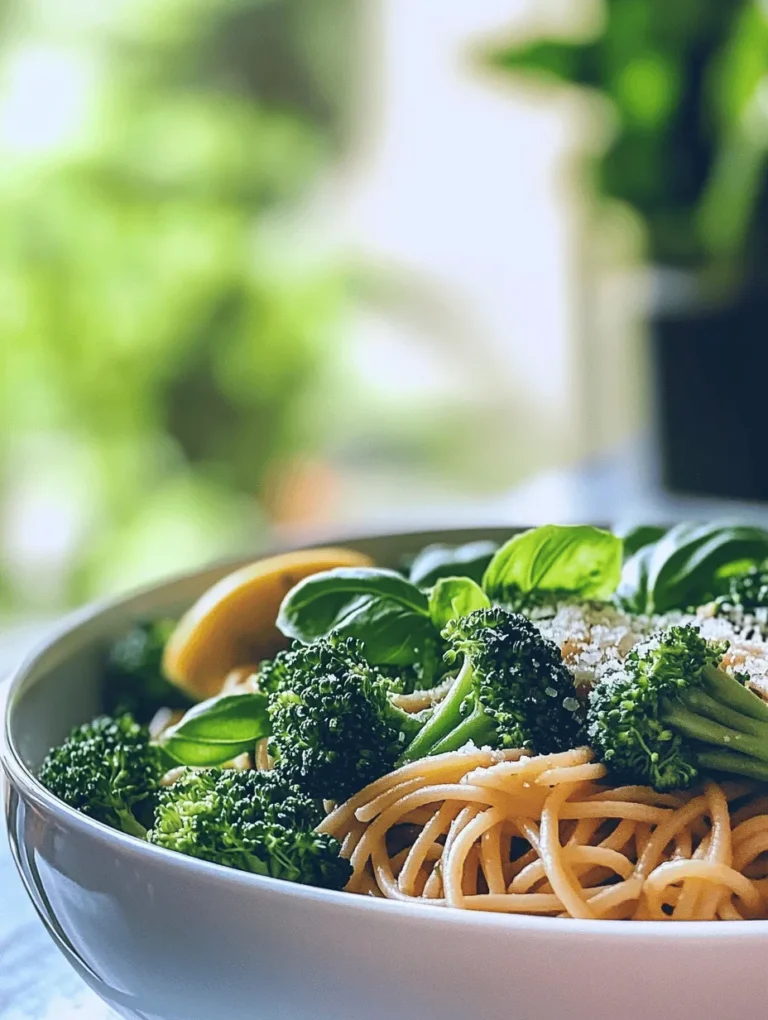 In the bustling world of healthy cooking, finding dishes that are both nutritious and satisfying can sometimes feel like a challenge. However, our Easy Healthy Broccoli Pasta recipe proves that it doesn’t have to be. This delightful pasta dish not only showcases the vibrant green goodness of broccoli but also offers a quick, delicious meal option perfect for busy weeknights. Whether you are a seasoned cook or a beginner in the kitchen, this recipe will guide you through a straightforward process that transforms simple ingredients into a flavorful and wholesome dish.