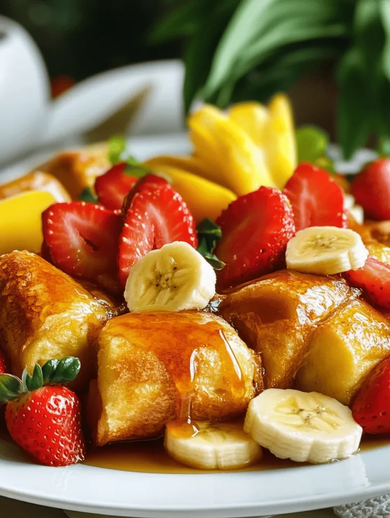 French toast, often referred to as "eggy bread" or "Arme Ritter," has roots that trace back centuries, with recipes appearing in various cultures around the world. Its universal appeal lies in its ability to transform stale bread into a warm, comforting breakfast. Traditionally, French toast is made with plain bread; however, the recent trend of using sweet rolls has garnered significant attention. This shift not only enhances the flavor but also adds a touch of creativity to breakfast menus.