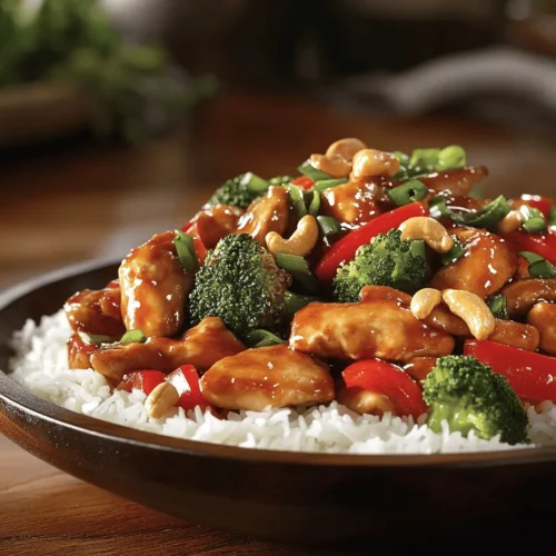 If you're looking for a quick and satisfying dinner that brings the flavors of your favorite Chinese takeout right into your kitchen, look no further than this Better-Than-Takeout Cashew Chicken recipe. This dish combines tender chicken morsels with crunchy roasted cashews, vibrant vegetables, and a delectable sauce that will transport your taste buds straight to a bustling Asian bistro. Not only is it delicious, but making your own version allows you to control the ingredients, cater to dietary preferences, and create a fresher, more wholesome meal than what you’d typically find in a takeout box.