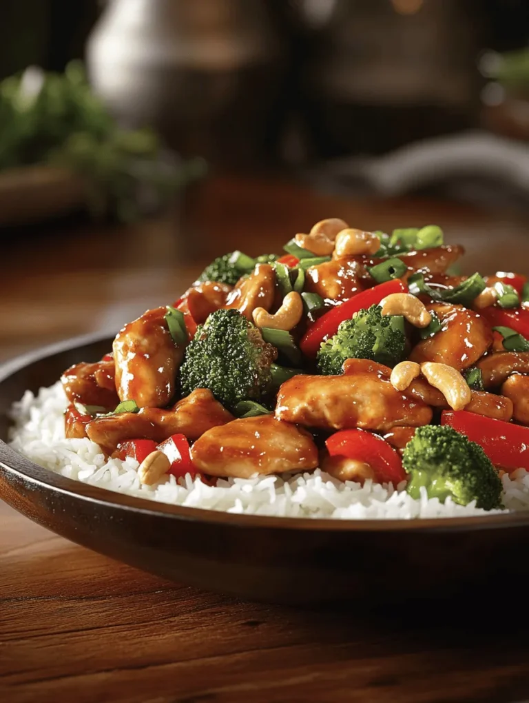 If you're looking for a quick and satisfying dinner that brings the flavors of your favorite Chinese takeout right into your kitchen, look no further than this Better-Than-Takeout Cashew Chicken recipe. This dish combines tender chicken morsels with crunchy roasted cashews, vibrant vegetables, and a delectable sauce that will transport your taste buds straight to a bustling Asian bistro. Not only is it delicious, but making your own version allows you to control the ingredients, cater to dietary preferences, and create a fresher, more wholesome meal than what you’d typically find in a takeout box.
