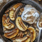 In the realm of quick and delightful desserts, few recipes encapsulate the essence of ease and flavor quite like Pan Fried Cinnamon Bananas. This charming dish celebrates the natural sweetness of ripe bananas, elevating them with the warm, comforting notes of cinnamon and brown sugar. Whether enjoyed as a cozy breakfast, a sweet afternoon snack, or a decadent dessert, this recipe showcases the beauty of fresh ingredients and the joy that comes from homemade cooking. The simplicity of this recipe makes it accessible to cooks of all skill levels, allowing anyone to create a dish that feels indulgent without the need for complicated techniques or hard-to-find ingredients.