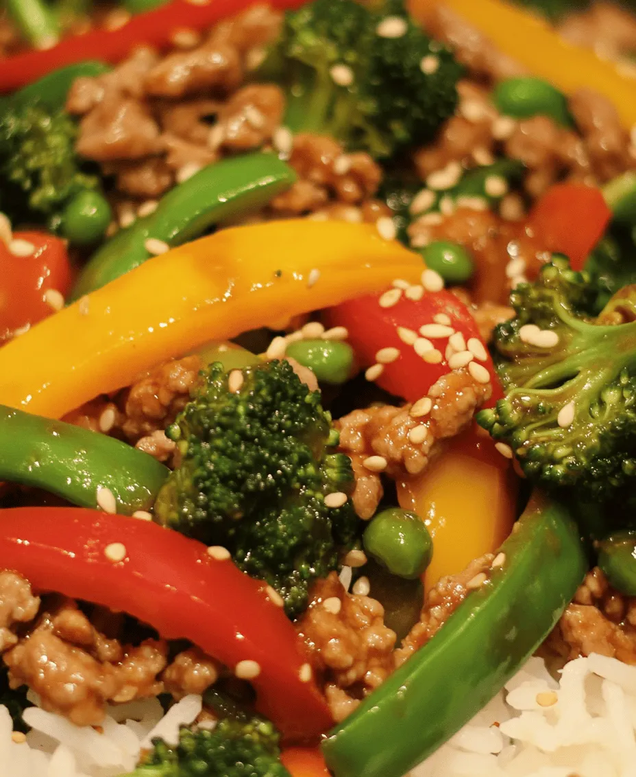 To create a delightful Ground Turkey Teriyaki Stir Fry, you'll need a selection of fresh ingredients that contribute to both taste and nutrition. Here's a closer look at the core components: