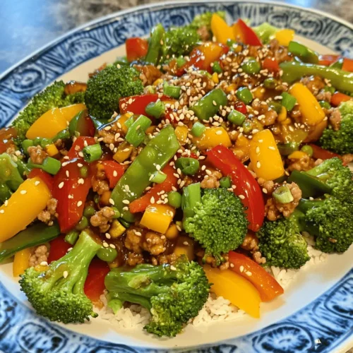 To create a delightful Ground Turkey Teriyaki Stir Fry, you'll need a selection of fresh ingredients that contribute to both taste and nutrition. Here's a closer look at the core components: