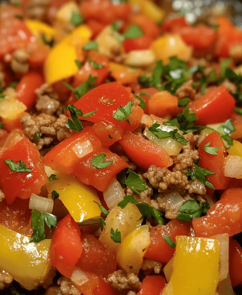 Understanding the ingredients used in this dish is essential to appreciate its health benefits. Ground turkey serves as an excellent source of lean protein, making it a popular choice for health-conscious individuals. It is low in fat compared to other meats, which helps maintain a balanced diet while providing ample amounts of essential nutrients. Ground turkey is rich in vitamins such as B6 and niacin, which play a vital role in energy production and overall health.