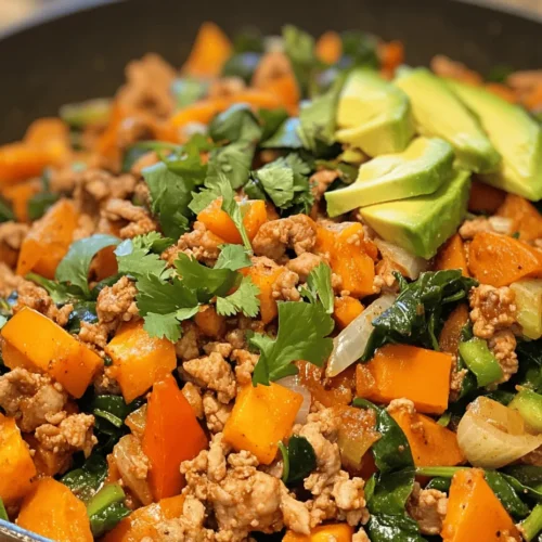 In the quest for a delicious yet nutritious meal, the Ground Turkey Sweet Potato Skillet stands out as a beacon of culinary simplicity and health-conscious eating. This delightful dish merges lean protein, vibrant vegetables, and hearty sweet potatoes, creating a wholesome skillet meal that's not only easy to prepare but also packed with flavor. Perfect for busy weeknights, this recipe showcases how a few fresh ingredients can come together to create a satisfying dinner that the whole family will love.