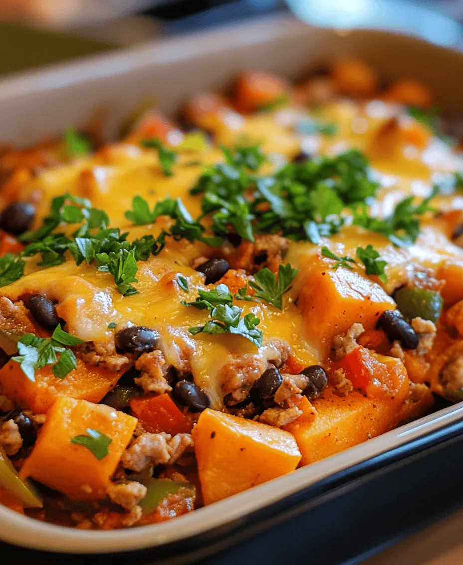 In the realm of comforting and nutritious meals, the Ground Turkey Sweet Potato Casserole stands out as an exceptional dish that not only satisfies the palate but also nourishes the body. This casserole combines the lean protein of ground turkey with the natural sweetness of sweet potatoes, creating a harmonious blend of flavors and textures that is sure to appeal to both adults and children alike. Perfect for family dinners, this dish is not just a meal; it’s a heartwarming experience that brings everyone together around the table.