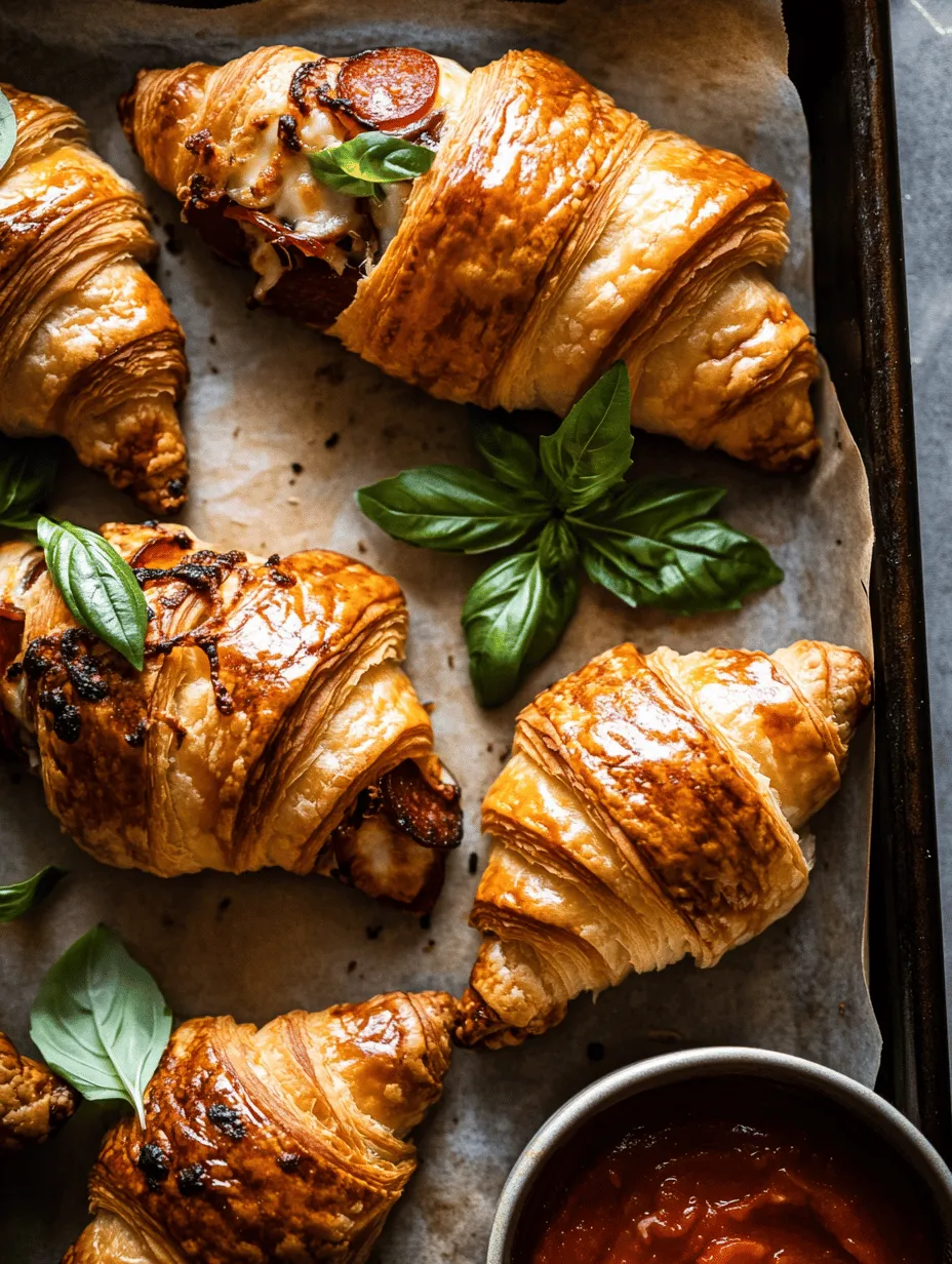 At the heart of the Mozzarella Pepperoni Croissant Rolls is the crescent roll dough. This pre-packaged dough is a game changer for home cooks, providing a light and flaky base that bakes to perfection. The dough is made from a mix of flour, butter, and yeast, which, when baked, creates a tender, airy texture that envelops the filling beautifully. It's the ease of use combined with the delightful outcome that makes crescent roll dough a staple in many kitchens.