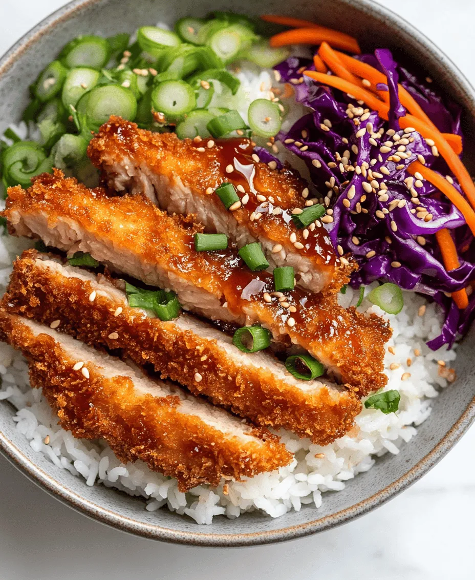 Katsu cuisine has carved out a prominent place in Japanese cooking, becoming a beloved dish that resonates with food lovers around the world. Known for its satisfying crunch and flavorful profile, Katsu has transformed from a simple meal into a culinary staple that can be found in restaurants and homes alike. At its core, Katsu features a breaded and deep-fried cutlet, typically made from pork or chicken, served alongside a bed of rice and crisp vegetables. Today, we will delve into the world of Crispy Katsu Bowls with Homemade Tonkatsu Sauce, a dish that perfectly encapsulates the essence of Katsu while offering a delightful balance of flavors and textures.
