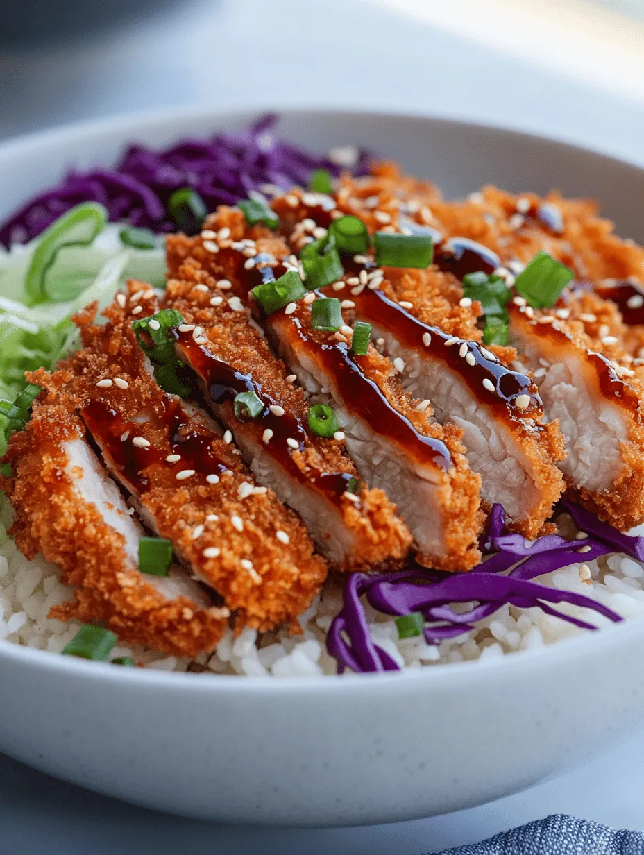Katsu cuisine has carved out a prominent place in Japanese cooking, becoming a beloved dish that resonates with food lovers around the world. Known for its satisfying crunch and flavorful profile, Katsu has transformed from a simple meal into a culinary staple that can be found in restaurants and homes alike. At its core, Katsu features a breaded and deep-fried cutlet, typically made from pork or chicken, served alongside a bed of rice and crisp vegetables. Today, we will delve into the world of Crispy Katsu Bowls with Homemade Tonkatsu Sauce, a dish that perfectly encapsulates the essence of Katsu while offering a delightful balance of flavors and textures.
