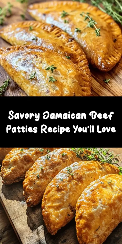 Savor the flavors of Jamaica with these delicious beef patties! Perfect as a snack or main dish, this recipe features a flaky curry-infused crust filled with a flavorful blend of seasoned ground beef, onions, and spices. It’s easy to make and sure to impress your family and friends. Bake them to a golden perfection for a tasty treat that's hard to resist. Give this recipe a try and bring a taste of the Caribbean into your kitchen!