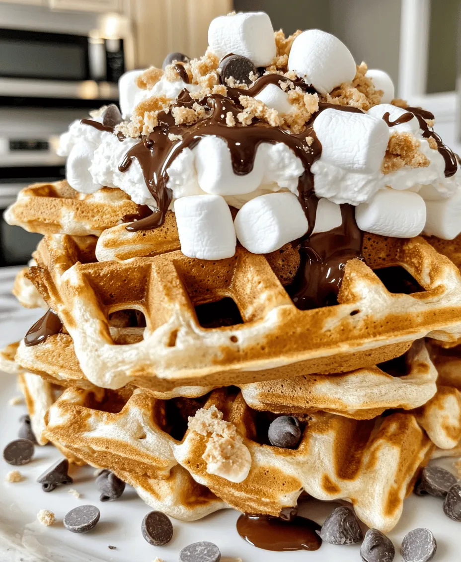 Indulging in the rich, gooey flavors of s’mores is a cherished summer tradition. The combination of graham crackers, melted chocolate, and toasted marshmallows evokes memories of campfires, laughter, and the simple joys of life. But what if you could enjoy that same delightful experience for breakfast? Enter the indulgent s’mores waffles, a creative spin that combines the beloved components of s’mores with the comforting warmth of freshly made waffles. Imagine biting into a fluffy waffle infused with cocoa, loaded with gooey marshmallows, and enhanced with decadent chocolate chips. This article will guide you through crafting these scrumptious waffles, providing not just the recipe but also insights into each ingredient and cooking technique that results in a perfect breakfast treat.