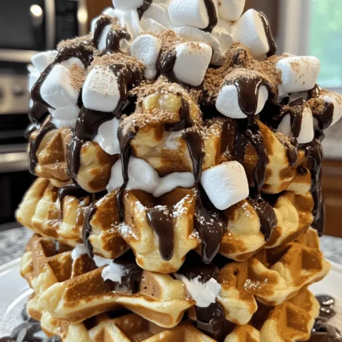Indulging in the rich, gooey flavors of s’mores is a cherished summer tradition. The combination of graham crackers, melted chocolate, and toasted marshmallows evokes memories of campfires, laughter, and the simple joys of life. But what if you could enjoy that same delightful experience for breakfast? Enter the indulgent s’mores waffles, a creative spin that combines the beloved components of s’mores with the comforting warmth of freshly made waffles. Imagine biting into a fluffy waffle infused with cocoa, loaded with gooey marshmallows, and enhanced with decadent chocolate chips. This article will guide you through crafting these scrumptious waffles, providing not just the recipe but also insights into each ingredient and cooking technique that results in a perfect breakfast treat.