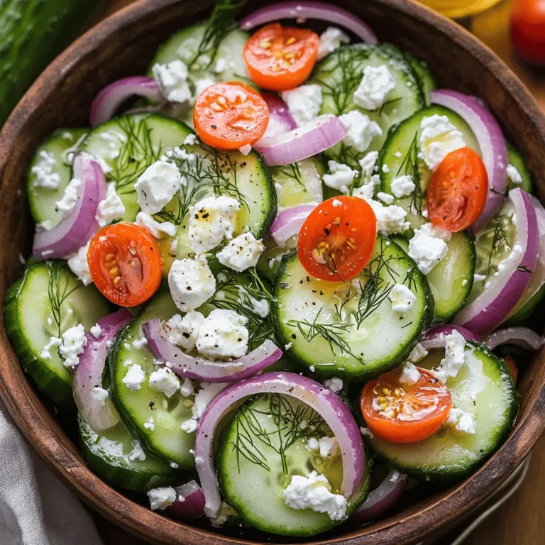 As the warm weather approaches, nothing feels quite as refreshing as a light and vibrant cucumber dill salad. This delightful dish is an ideal companion for summer barbecues, picnics, or simply as a quick, nutritious meal on a hot day. The crispness of cucumbers, combined with the aromatic flavor of fresh dill, creates a salad that is not only pleasing to the palate but also visually appealing.