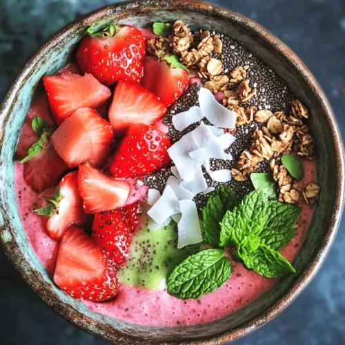 In recent years, the popularity of smoothie bowls has surged within the healthy eating culture. These colorful, nutritious meals not only cater to the taste buds but also provide a visually appealing experience that encourages healthier eating habits. A smoothie bowl is essentially a thicker version of a traditional smoothie, served in a bowl and topped with a variety of delicious ingredients. Among the many options to explore, the watermelon and strawberry smoothie bowl stands out as a refreshing and nutrient-dense choice.