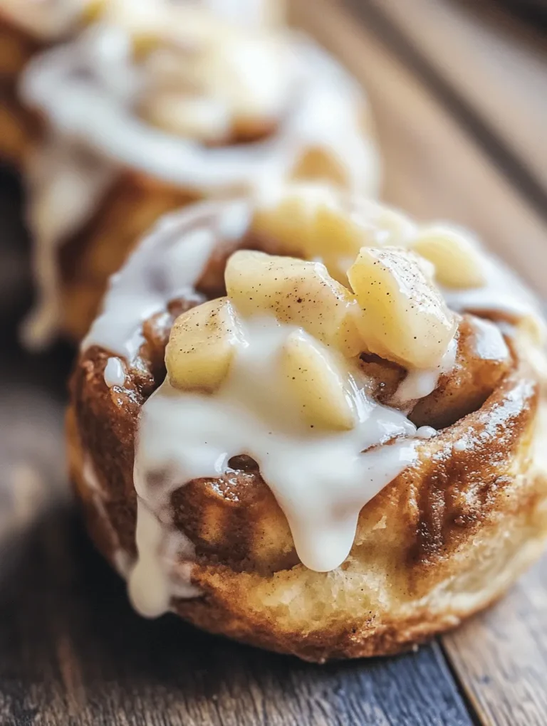 When it comes to homemade treats that bring a sense of warmth and comfort, few recipes can compete with the allure of freshly baked apple cinnamon rolls topped with a luscious cream cheese frosting. These delightful rolls combine the sweetness of apples, the warmth of cinnamon, and the creamy richness of frosting, creating a sensory experience that is simply irresistible. Whether you're baking for a family gathering, a weekend brunch, or just to indulge yourself, these apple cinnamon rolls are sure to become a beloved staple in your recipe repertoire.