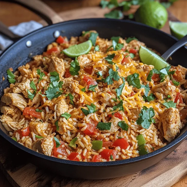 In the realm of quick and satisfying meals, few dishes manage to capture the essence of comfort and flavor quite like the Chicken and Rice Taco Skillet. This delightful one-pan wonder is not only easy to prepare but also delivers a punch of bold taco flavors that will leave your taste buds dancing. Perfect for busy weeknights, this recipe simplifies dinner prep by allowing you to create a hearty, flavorful meal without the hassle of multiple pots and pans.
