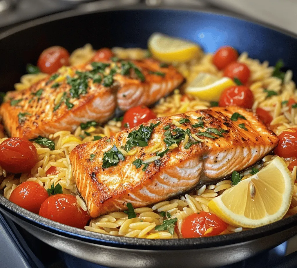 In the world of home cooking, few dishes can boast the delightful combination of convenience, flavor, and health benefits like Zesty One Skillet Salmon with Lemon Orzo. This vibrant dish not only brings the freshness of the sea to your table but also engages your senses with its zesty notes and bright colors. Perfect for busy weeknights or elegant dinner parties, this one-skillet meal is designed to simplify your cooking experience while delivering a gourmet taste that will impress your family and friends.