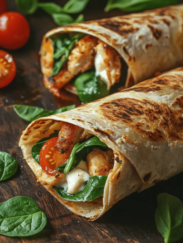 In the fast-paced world we live in today, finding time to prepare meals that are both delicious and easy to make can feel like an overwhelming task. Enter Cheesy Garlic Chicken Wraps—a culinary solution that combines convenience, flavor, and comfort in one delicious package. These wraps are not only a hit among families but also cater to individuals looking for a satisfying meal without spending hours in the kitchen.