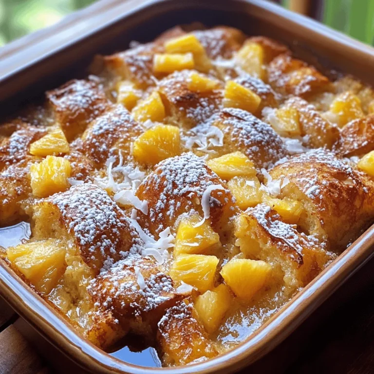 French toast is a beloved breakfast staple that has graced tables around the world for generations. Its warm, comforting presence during lazy Sunday mornings or festive brunches is undeniable. With endless possibilities for variations, French toast has transformed from a simple dish into a canvas for culinary creativity. Among the myriad of options available, one particular recipe has garnered attention for its unique twist: Sweet Hawaiian Roll French Toast Bake.