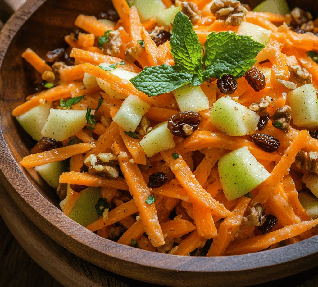 Are you looking for a vibrant, refreshing dish that combines the natural sweetness of fruits with the crunchiness of fresh vegetables? Look no further than the Crunchy Carrot Apple Delight. This delightful recipe brings together the earthy flavor of carrots and the crisp tartness of apples, creating a colorful medley that is not only visually appealing but also packed with nutritional benefits. Perfect as a side dish, snack, or even a light dessert, this recipe is a fantastic way to incorporate more fruits and vegetables into your daily meals.