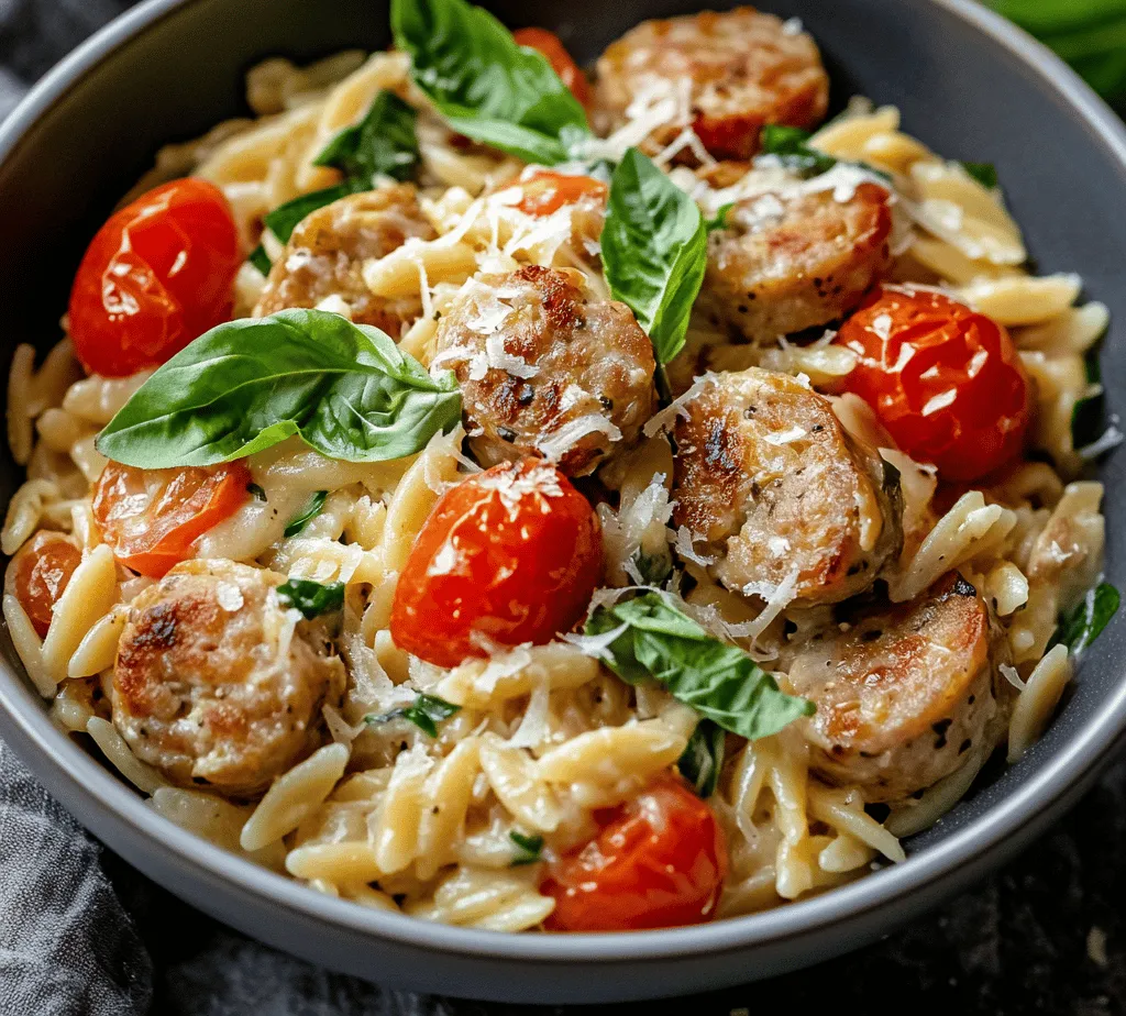 The allure of a cozy, hearty meal is hard to resist, especially after a long day. The Creamy Chicken Sausage Orzo recipe is a delightful option that perfectly balances comfort and flavor, making it an ideal choice for any weeknight dinner. This dish combines the creamy richness of a luscious sauce with the savory goodness of chicken sausage, and it is packed with fresh vegetables and aromatic herbs. Not only is it satisfying, but it also brings a sense of warmth that invites families and guests to gather around the table.