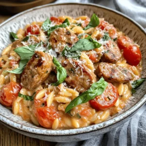 The allure of a cozy, hearty meal is hard to resist, especially after a long day. The Creamy Chicken Sausage Orzo recipe is a delightful option that perfectly balances comfort and flavor, making it an ideal choice for any weeknight dinner. This dish combines the creamy richness of a luscious sauce with the savory goodness of chicken sausage, and it is packed with fresh vegetables and aromatic herbs. Not only is it satisfying, but it also brings a sense of warmth that invites families and guests to gather around the table.